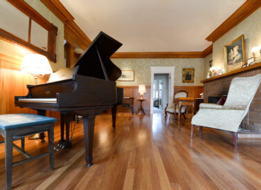 Elegant Cumaru Music Room Floor