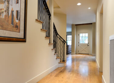 White Oak Hardwood Floors In Hallway