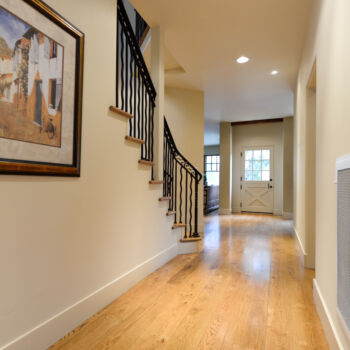 White Oak Hardwood Floors In Hallway